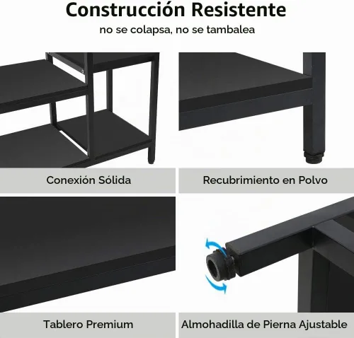 Vista 4 de LITTLE TREE Perchero de Ropa de Madera Independiente para Armario, Perchero de Prendas Resistente con Estantes, Percheros Colgantes para Ropa