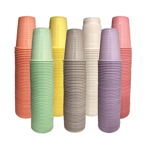 Vista 3 de Vasos desechables de plástico de 5 onzas, 1000 unidades (verde menta)