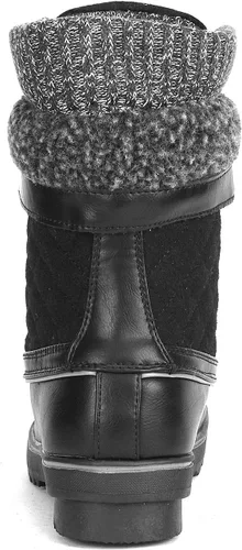 Vista 5 de DREAM PAIRS Botas de nieve de invierno para mujer