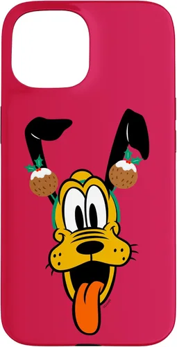 Vista 6 de Disney Plutón - Funda para iPhone 17 con diadema de pudín navideño