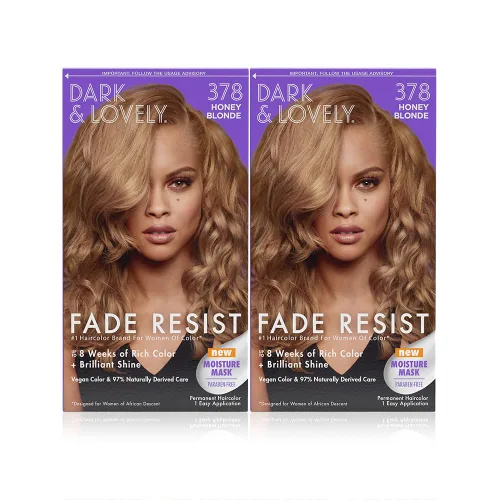 Vista 32 de SoftSheen-Carson Dark and Lovely Fade Resist - Tinte permanente y acondicionador para el cabello, de color intenso, cubre hasta el 100%