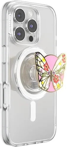 Vista 12 de PopSockets Agarre adhesivo para teléfono, soporte, soporte para teléfono, abeja, translúcido Bee Boho