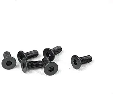 Vista 6 de LAEGENDARY Piezas de repuesto de coches RC a escala 1:10 para camión Sprint: Tornillo hexagonal de cabeza plana - M3x8 - Número de pieza - SP-1011