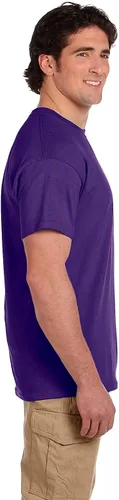 Vista 4 de Fruit of the Loom Camisetas de algodón ligero para hombre (manga corta y larga)