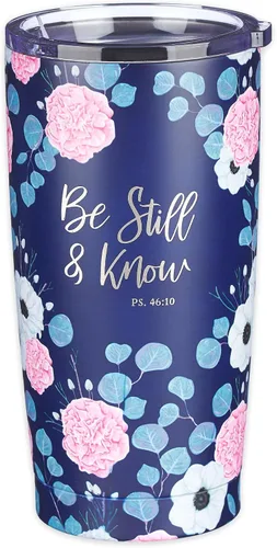 Vista 15 de Christian Art Gifts - Taza de viaje de acero inoxidable con aislamiento al vacío de doble pared de 18 oz, color negro mate, con tapa para hombres