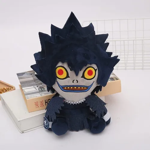 Vista 2 de KSTOUMYBB Death Men Ryuk, peluche de fantasma, juguete de peluche de libro de la muerte, juguete de peluche de Rem de la muerte, juguete de peluche