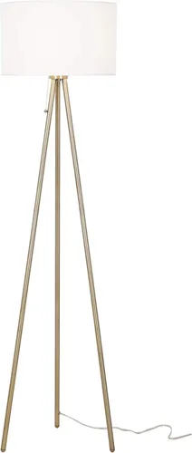 Vista 7 de Catalina Lighting 22965-000 Mid-Century - Lámpara de pie con trípode moderna, lámpara de pie, luz de piso para sala de estar, bombilla LED