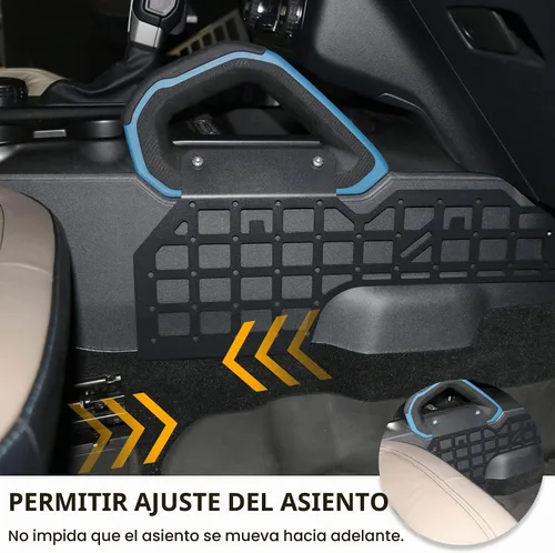 Vista 4 de Panel MOLLE del lado del pasajero para Ford Bronco 2021-2026 de 2/4