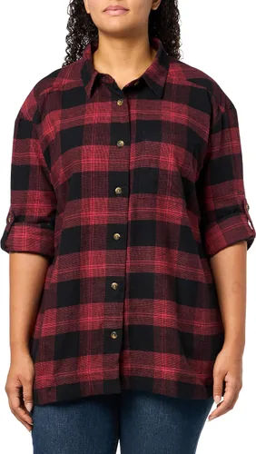 Vista 14 de Columbia Camisa de franela Holly Hideaway para mujer Tartán de búfalo de tiza