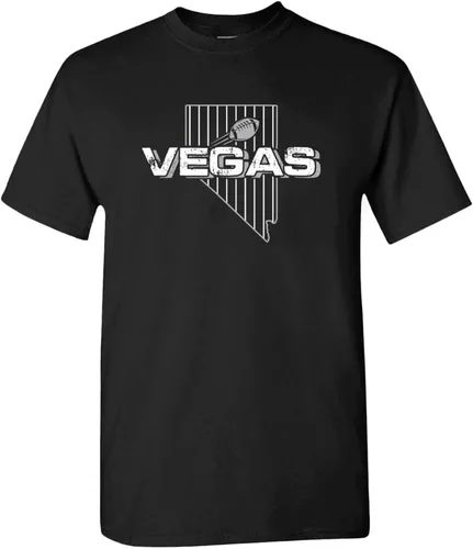 Vista 14 de Xtreme Apparrel Camiseta para hombre Team Field Map para aficionados al fútbol Dallas - Camisa azul marino