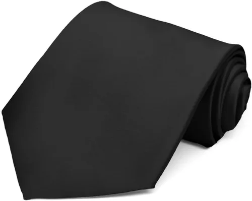 Vista 313 de tiemart Corbata de color sólido para hombre Longitud estándar