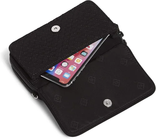 Vista 3 de Vera Bradley Microfiber All in One Crossbody Purse with RFID Protection