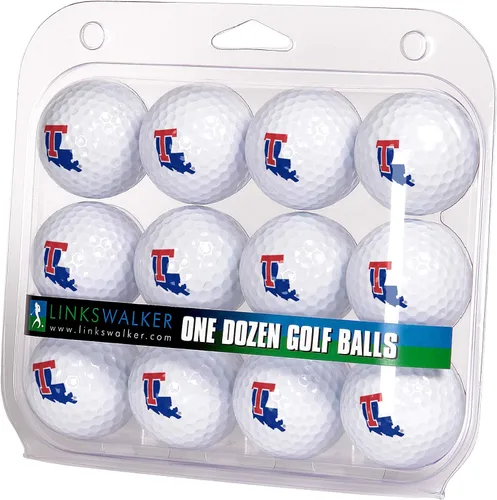 Vista 35 de LinksWalker Bolas de golf universitarias 12 bolas de regalo, tamaño reglamentario, bolas de 2 piezas