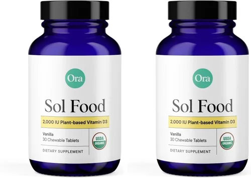 Vista 11 de Ora Organic Vitamina D3 5000IU + K2 – Vitamina D vegana de liquen y K2 de garbanzos para la salud ósea, apoyo inmunológico y estado de ánimo, máxima