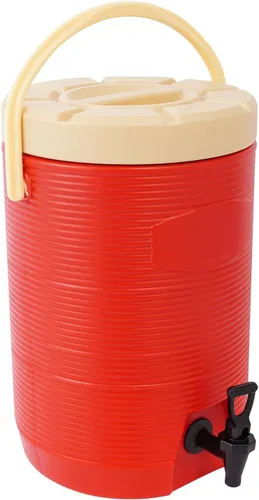 Vista 11 de Dispensador de bebidas aislado de acero inoxidable, dispensador térmico de bebidas frías y calientes de 25 L/6.6 galones con espita para té, café