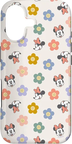 Vista 32 de Funda para iPhone 11 de Disney Minnie Mouse Springtime Flowers and Happy Smiles
