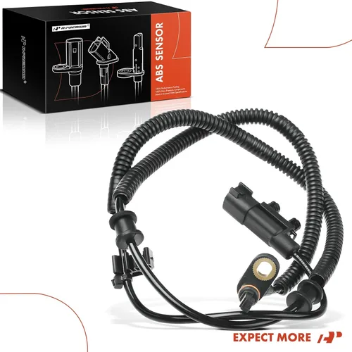 Vista 8 de A-Premium Sensor de velocidad de rueda ABS delantera – Compatible con Dodge Nitro 2007-2011 y Jeep Liberty 2008-2012, lado del conductor delantero