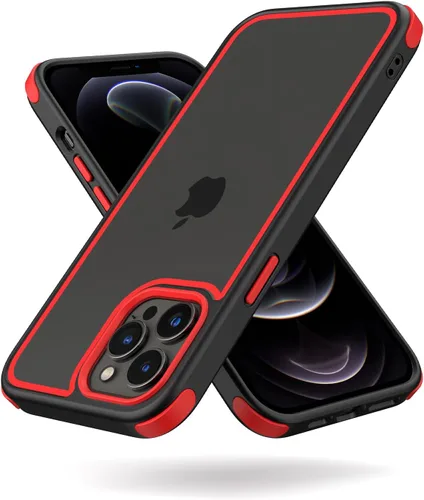 Vista 59 de Mobnano Funda transparente para iPhone 11, con protección multicolor a prueba de golpes, no amarillenta, anti arañazos, parte trasera