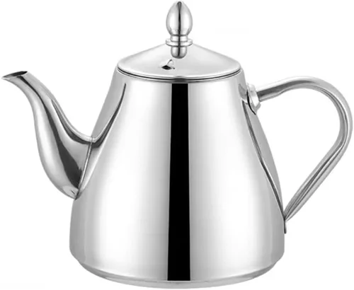 Vista 10 de SANQIAHOME Tetera de acero inoxidable con infusor 1200 ml