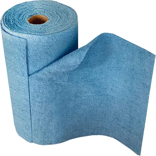 Vista 2 de Eurow Rollo de paño de microfibra para desgarro, alternativa a la toalla de papel reutilizable, lavable hasta 50 veces, sin pelusas, sin rayas