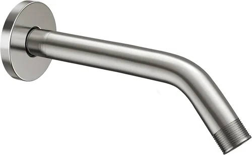 Vista 12 de Cobbe Brazo de ducha con brida y cinta de teflón, brazo de ducha de 6 pulgadas montado en la pared, extensión de acero inoxidable 304 para cabezal