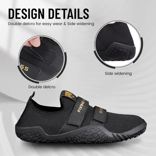 Vista 3 de Zapatos de levantamiento de pesas para hombres y mujeres, zapatos de levantamiento de pesas, zapatos de sentadillas para fitness, entrenamiento