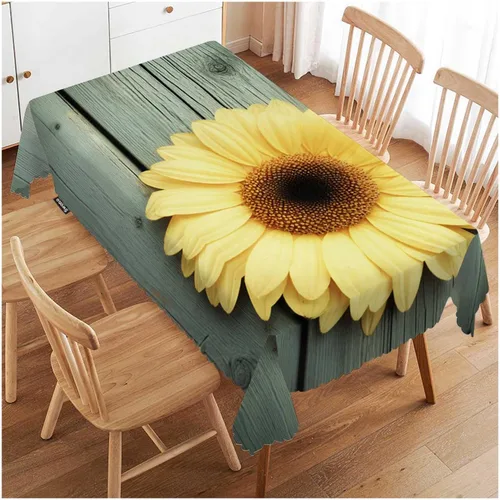 Vista 17 de Swono - Mantel de mesa con flores de cereza retro en ramo de flores de almendra, mantel decorativo para cocina, comedor, café, fiesta, banquete