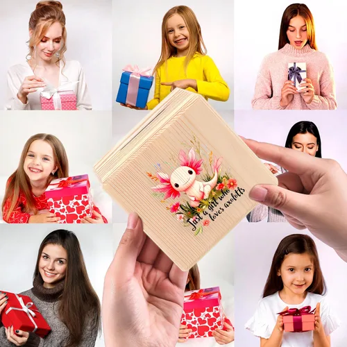 Vista 7 de Alcancía de ajolote para dinero, regalos para adolescentes y niñas, amantes de los ajolotl, accesorios temáticos, artículos de decoración