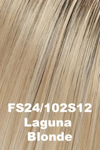 Vista 7 de Ignite Peluca resistente al calor para mujer, corte corto en ángulo, elegante, encaje frontal, línea capilar natural, pelucas Jon Renau 8/30