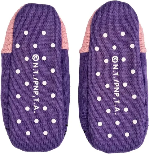 Vista 2 de Everything Legwear Sailor Moon Luna - Calcetín de felpa con tacón acanalado, Luna