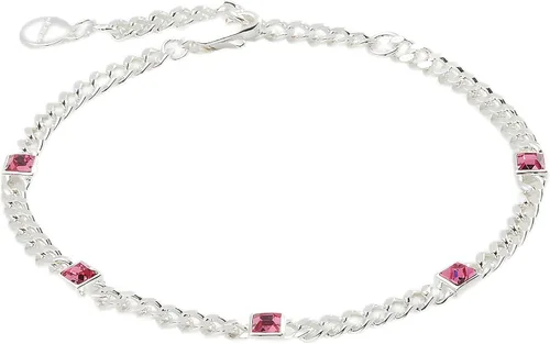 Vista 16 de Alex and Ani September Birthstone Sapphire Curb Chain Bracelet Dorado