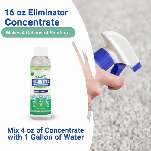Vista 9 de Eliminador concentrado de olores de orina de mascotas, ideal para gatos, perros y olor a orina, neutralizador de olores versátil y natural para uso