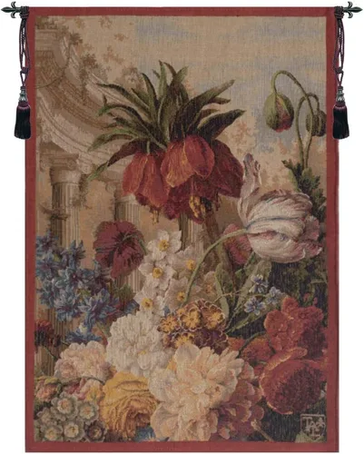 Vista 7 de Charlotte Home Furnishings Inc. Bouquet Exotique - Tapiz francés para colgar en la pared, 58 x 44 pulgadas, mezcla de algodón y poliéster, arte