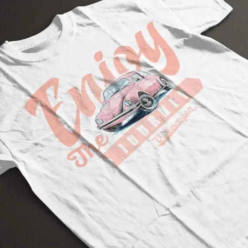 Vista 4 de Volkswagen Enjoy The Journey Beetle - Camiseta para mujer