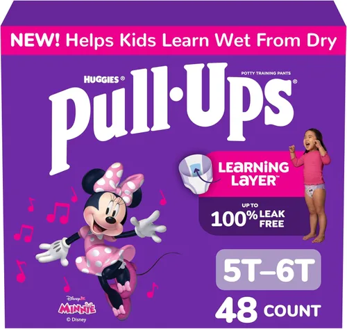 Vista 25 de Pull-Ups Pantalones de entrenamiento para ir al baño para niñas, Talla 2T-3T Ropa interior de entrenamiento (16-34 libras), 23