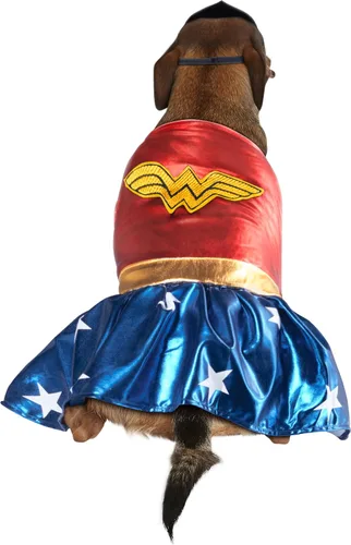 Vista 5 de Disfraz para mascota, Rubies Costume colección Héroes y Villanos de DC, S, Blanco