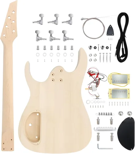 Vista 2 de Kit de guitarra eléctrica para principiantes, cuerpo de tilo