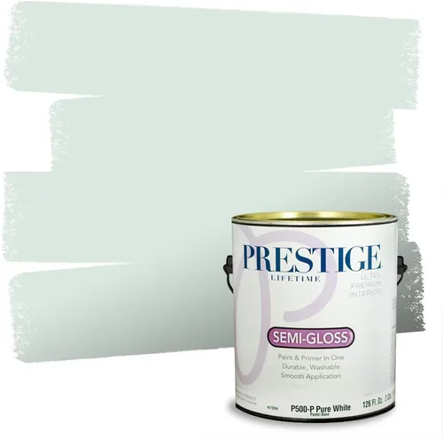 Vista 198 de Prestige Paints - 2 en 1, pintura base y pintura de exterior, E100-N-735BM
