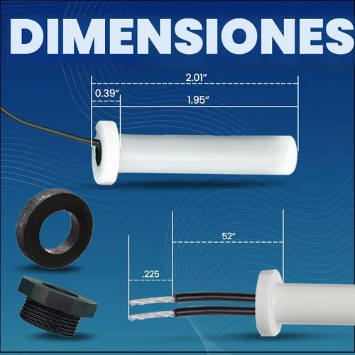 Vista 3 de Repuesto para sensor de temperatura de spa de piscina Jandy Zodiac R0456500