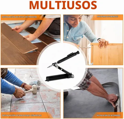 Vista 7 de Herramienta de escritura multifunción, herramienta de escritura de aleación de aluminio de construcción con lápiz de agujero profundo