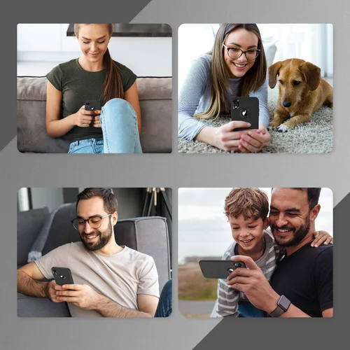 Vista 7 de ORIbox - Funda compatible con iPhone XS Max, acabado suave de silicona líquida exterior