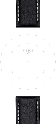 Vista 3 de Correa de reloj Tissot Nylon Negro 21 (Modelo T852044599)