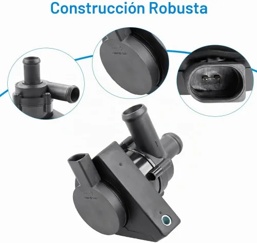 Vista 5 de Bomba de agua auxiliar del motor 1K0965561J con el reemplazo del enchufe
