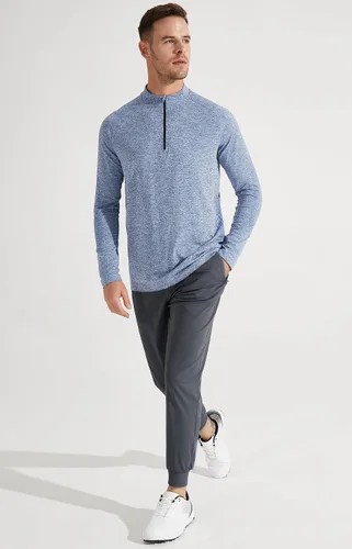 Vista 6 de Libin Men's All Day Comfy Joggers Pants with Zipper Pockets Stretch Sweatpants for Men Golf Athletic Running