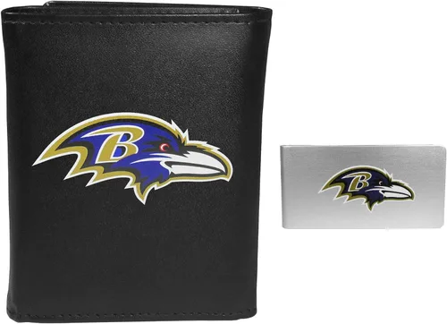 Vista 18 de Siskiyou Sports NFL unisex Tri-fold Wallet & Money Clip