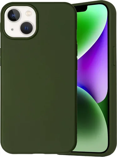 Vista 15 de Funda para iPhone 12 Pro Max, resistente protección contra caídas a prueba de golpes, a prueba de polvo, 6.7 pulgadas 2020, verde bosque militar