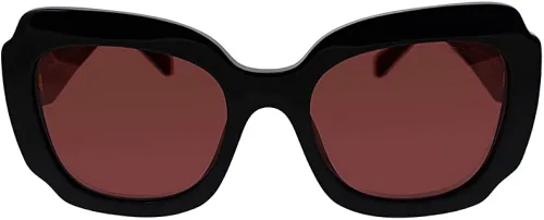 Vista 2 de Prada PR 16YS 1AB06Q - Lentes de sol irregulares de plástico negro