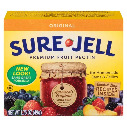 Vista 11 de Sure-Jell MCP - Pectina de frutas prémium para mermeladas caseras, gelatinas y conservas, espesante de frutas y agente gelificante, fórmula