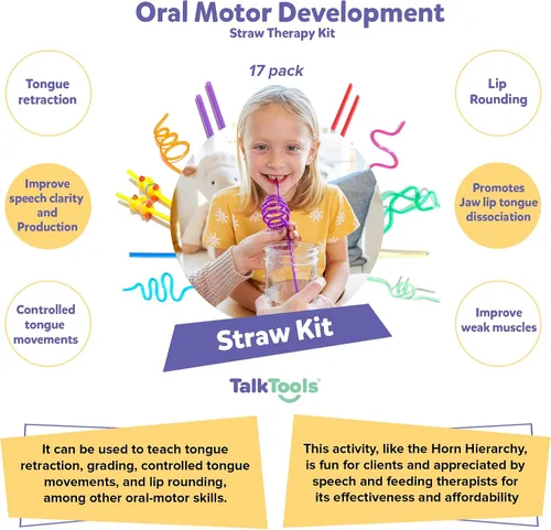 Vista 6 de TalkTools Pajitas locas para beber de alta calidad, pajitas divertidas y coloridas pajitas para beber, pajitas locas para niños, coloridas