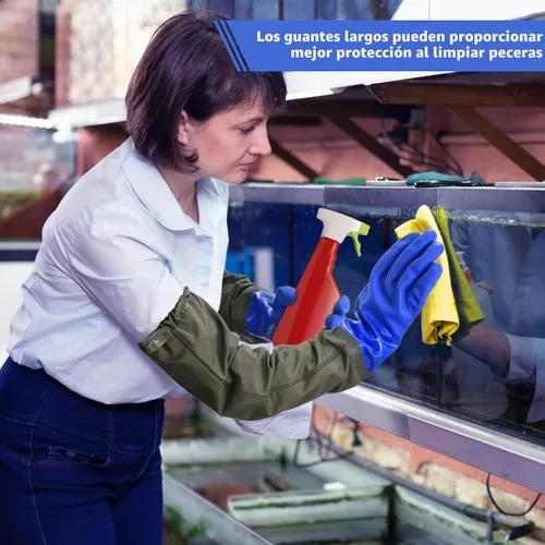 Vista 5 de MUMUKE Guantes largos impermeables, 28 pulgadas